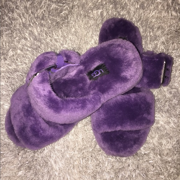 Ugg Fuzz Yeah Slide Slipper Sandals - Picture 4 of 8